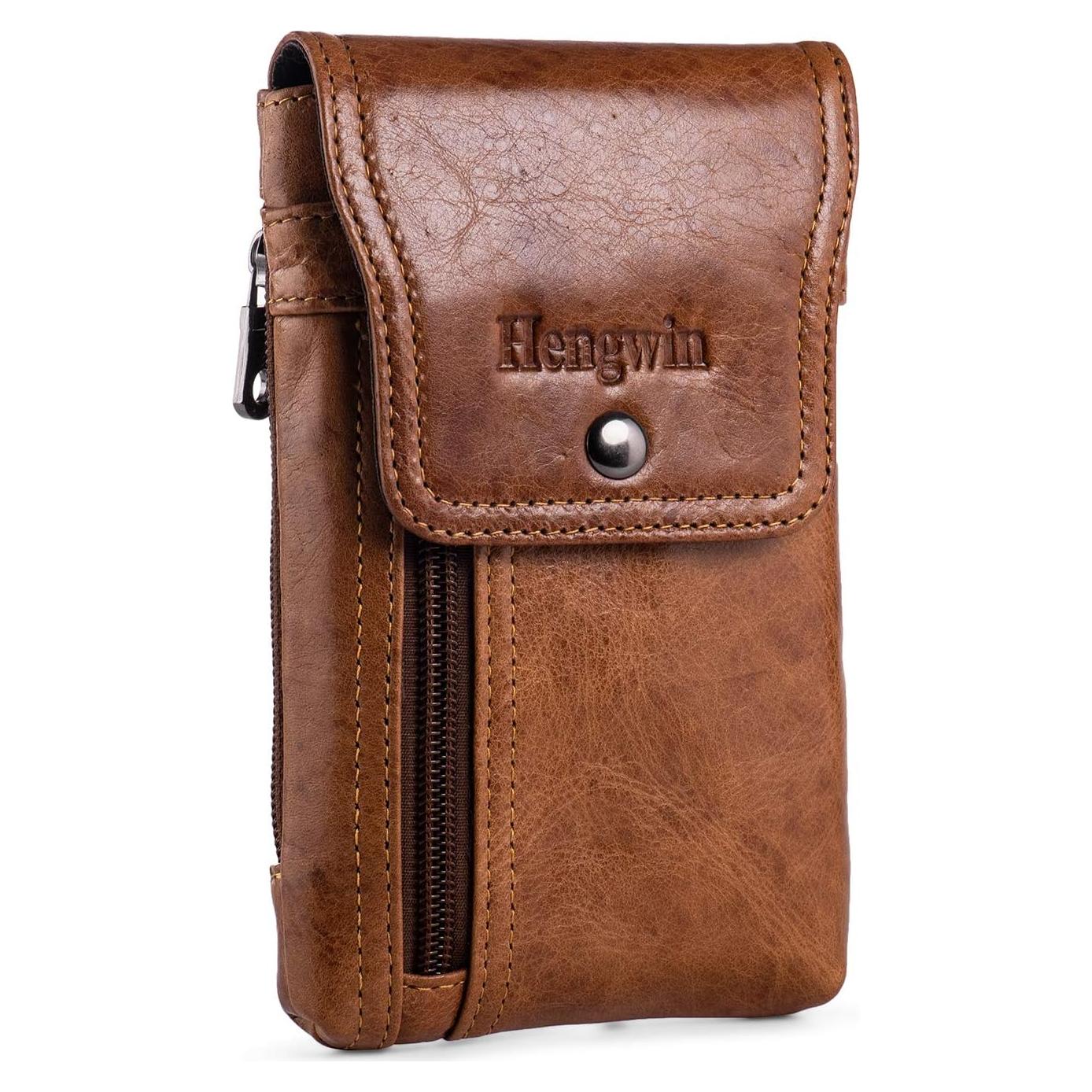 Funda de Cintura Hengwin para Teléfono Móvil Marrón