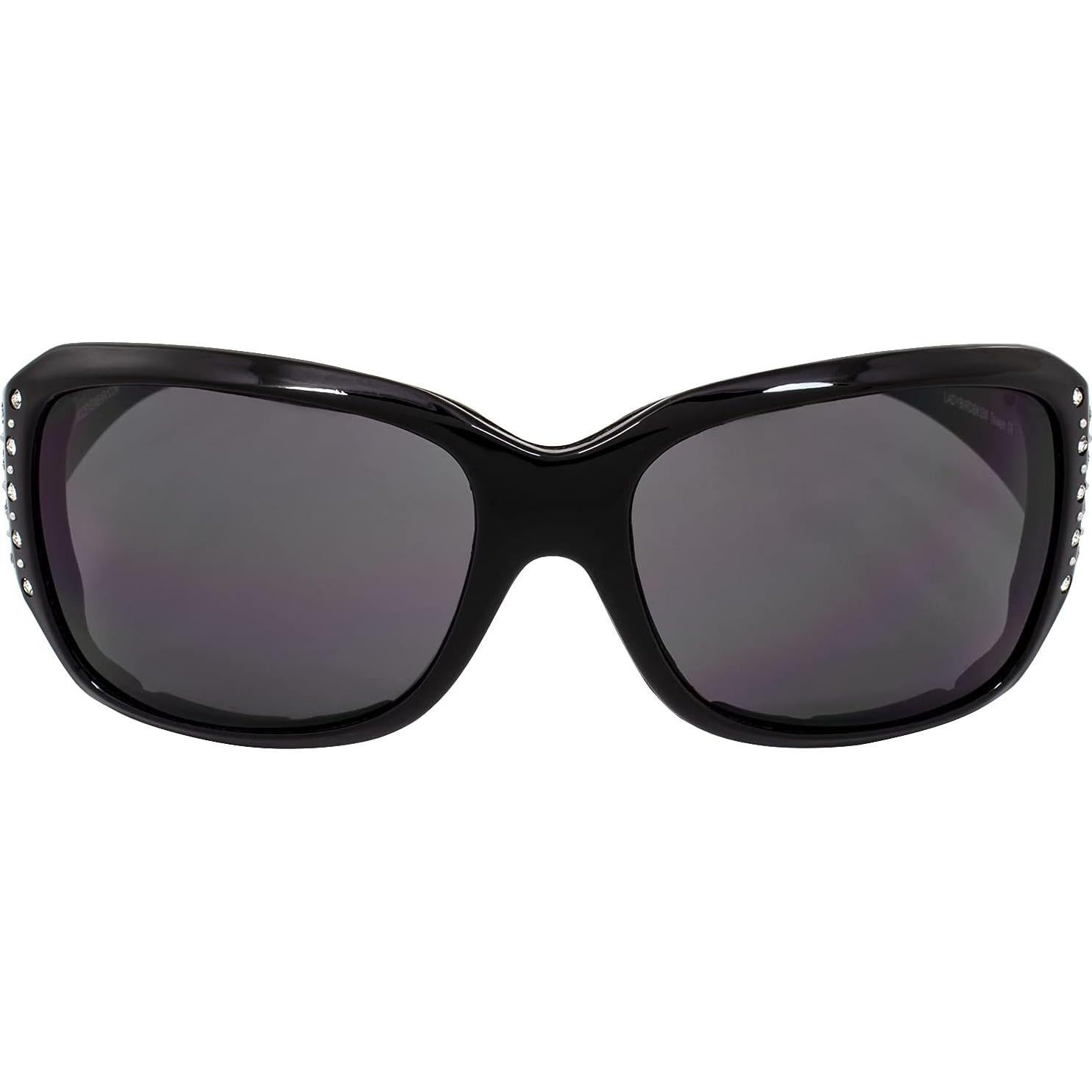 Gafas de sol de moto LadyBird para mujer con almohadillas - 3 pares