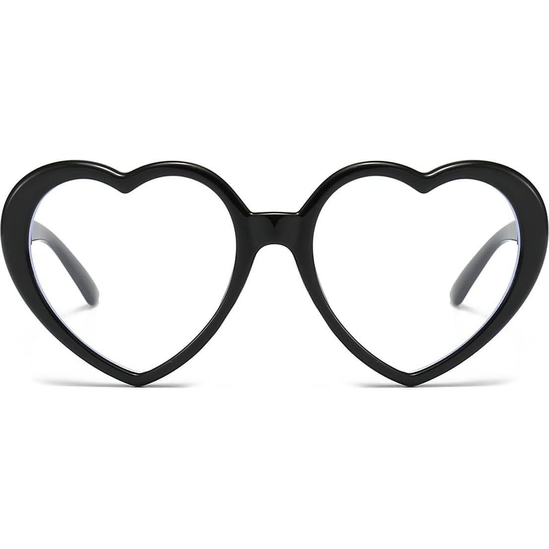 Gafas NIDOVIX Lente Claro Corazón Vintage Rojas Mujeres