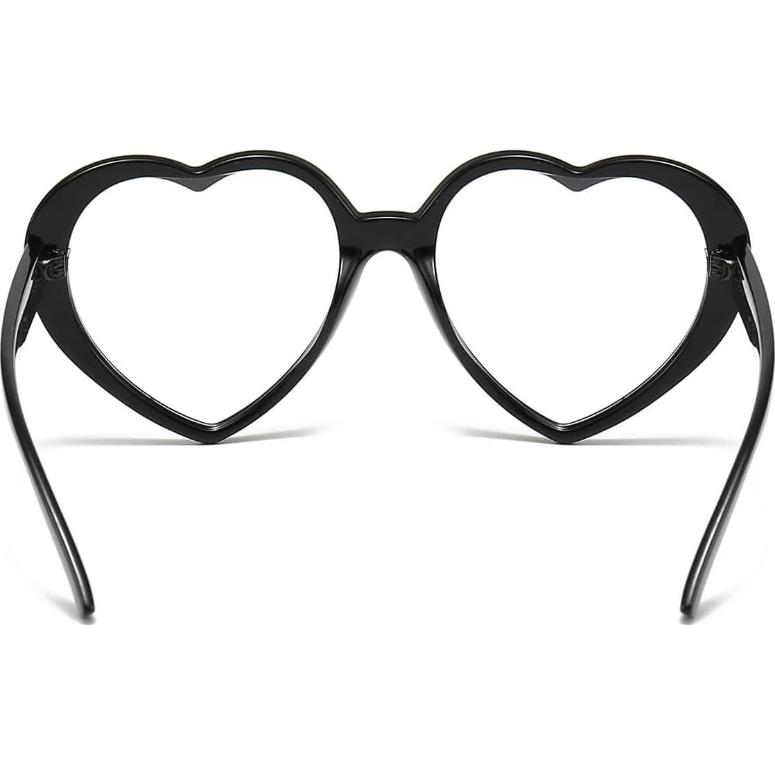 Gafas NIDOVIX Lente Claro Corazón Vintage Rojas Mujeres