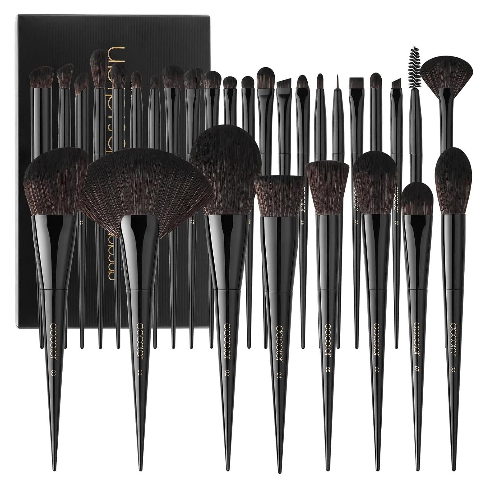 Juego de Brochas Docolor Obsidiana 30 Pcs Profesional