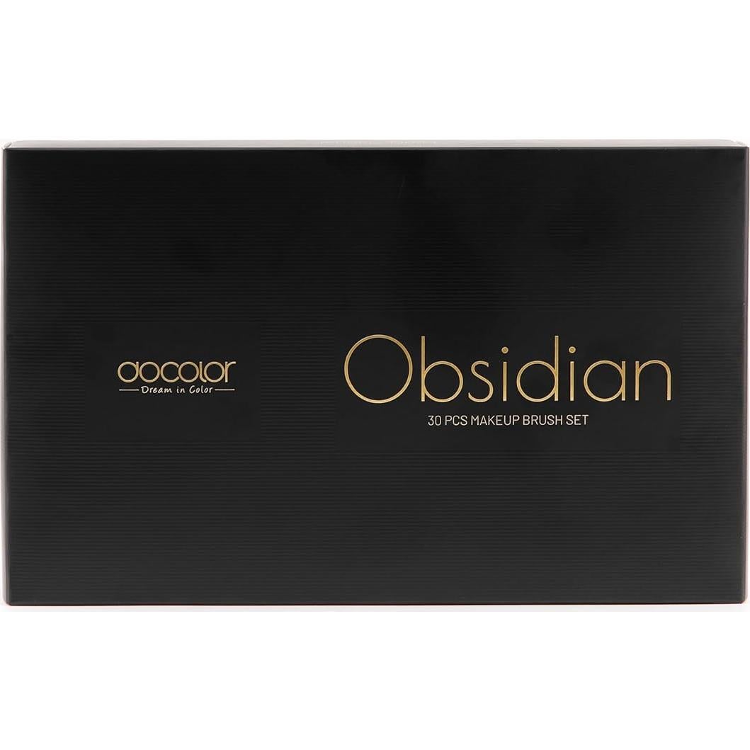 Juego de Brochas Docolor Obsidiana 30 Pcs Profesional