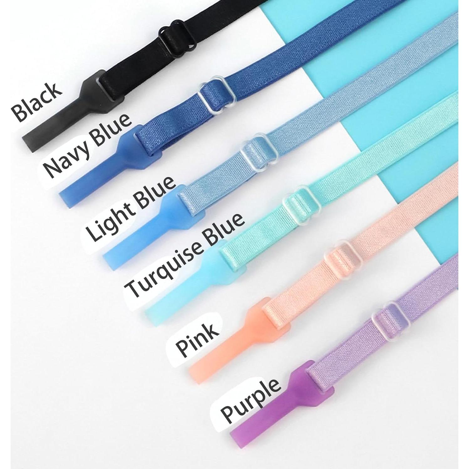 Correas Ajustables para Gafas OPUGIT, 4 Pcs Antideslizantes