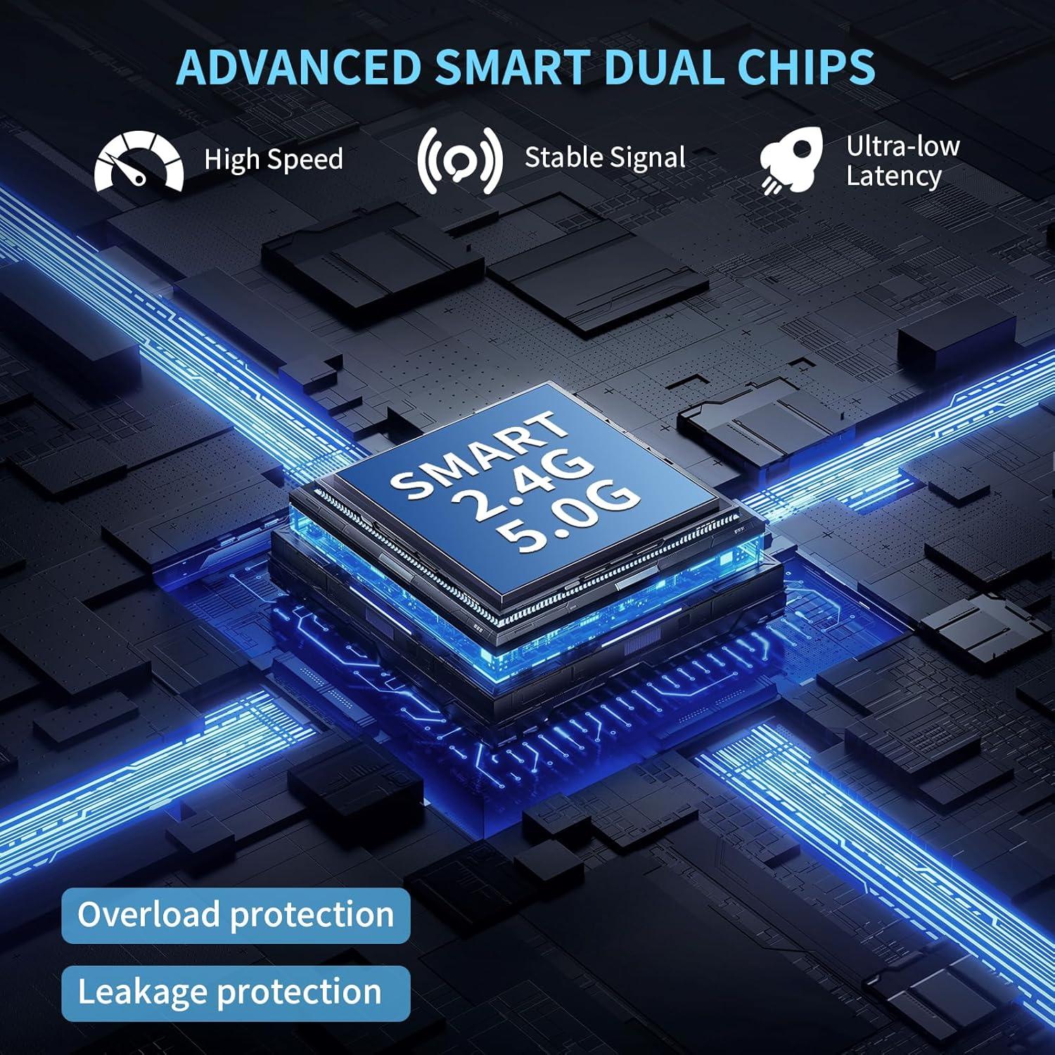 Extensor de Rango WiFi 6 Ingabis AX3000 Doble Banda 1297 m²