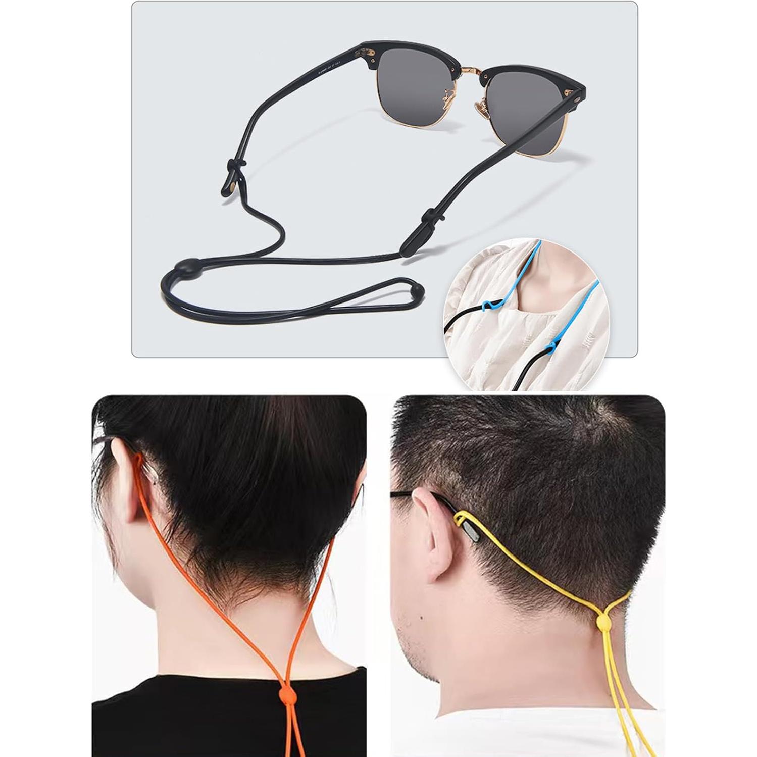 Correas Ajustables para Gafas OPUGIT 4 Pcs Silicona