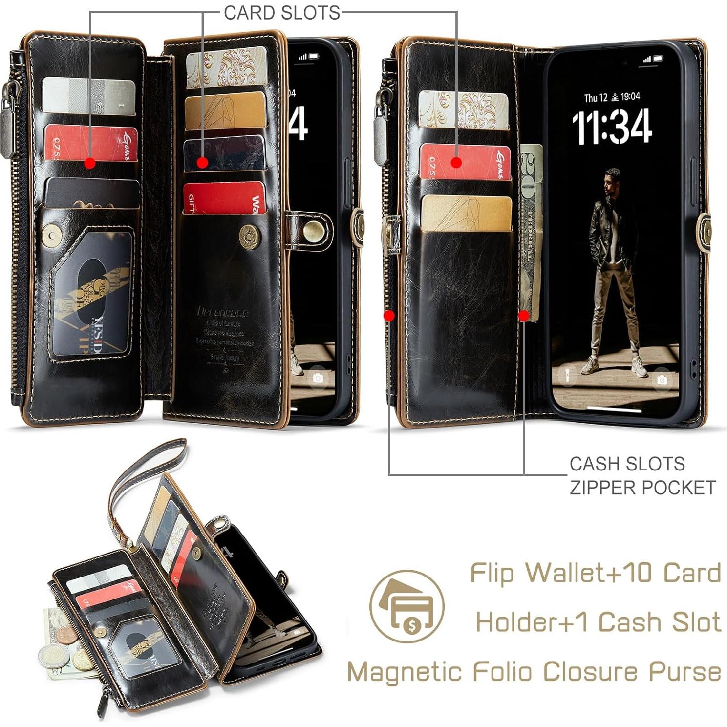 Funda Cartera Defencase para iPhone 11 con Bloqueo RFID