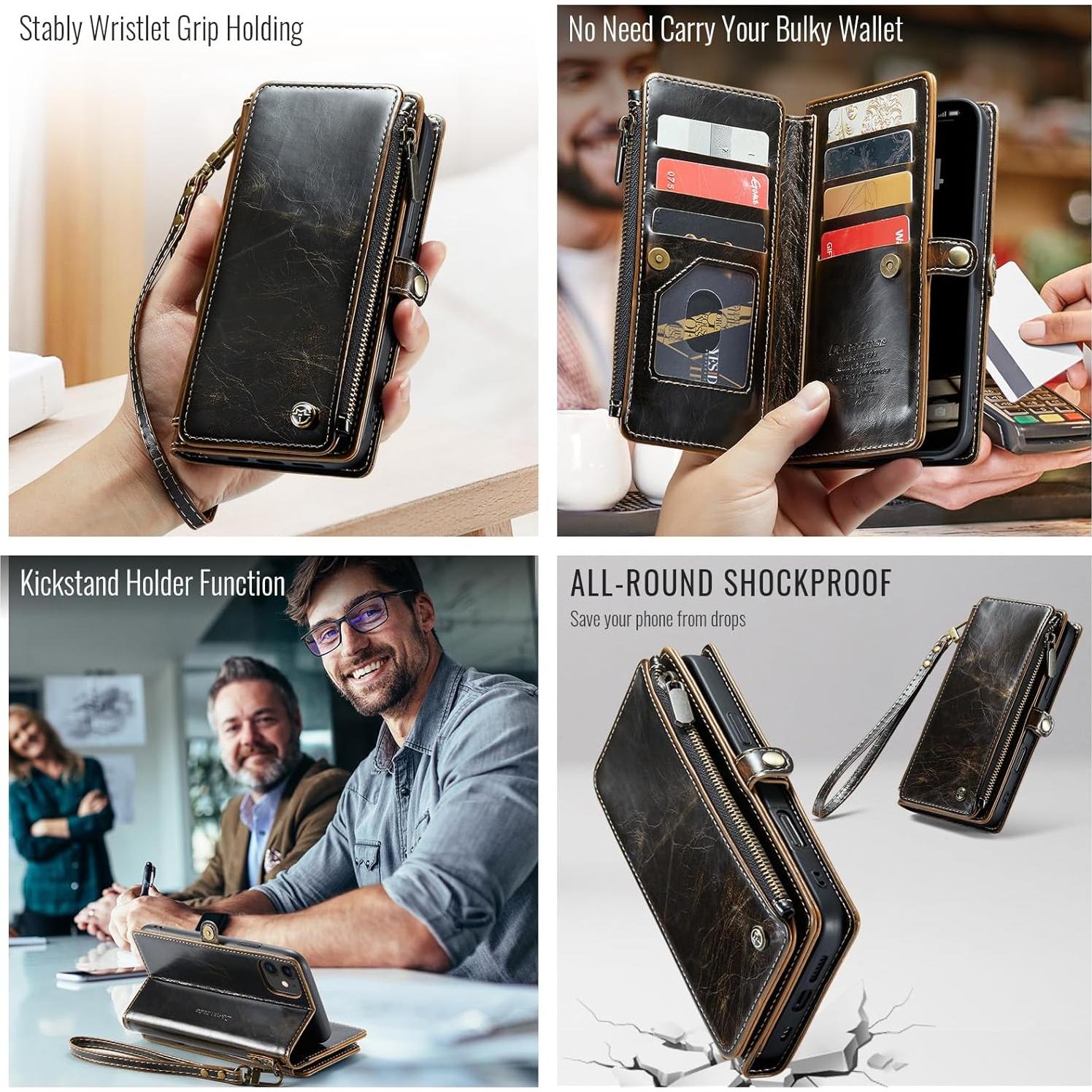 Funda Cartera Defencase para iPhone 11 con Bloqueo RFID