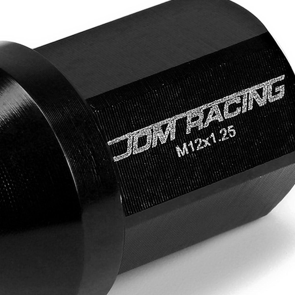 Tuercas de Rueda DNA MOTORING M12 x 1.25 20 Pcs Negro