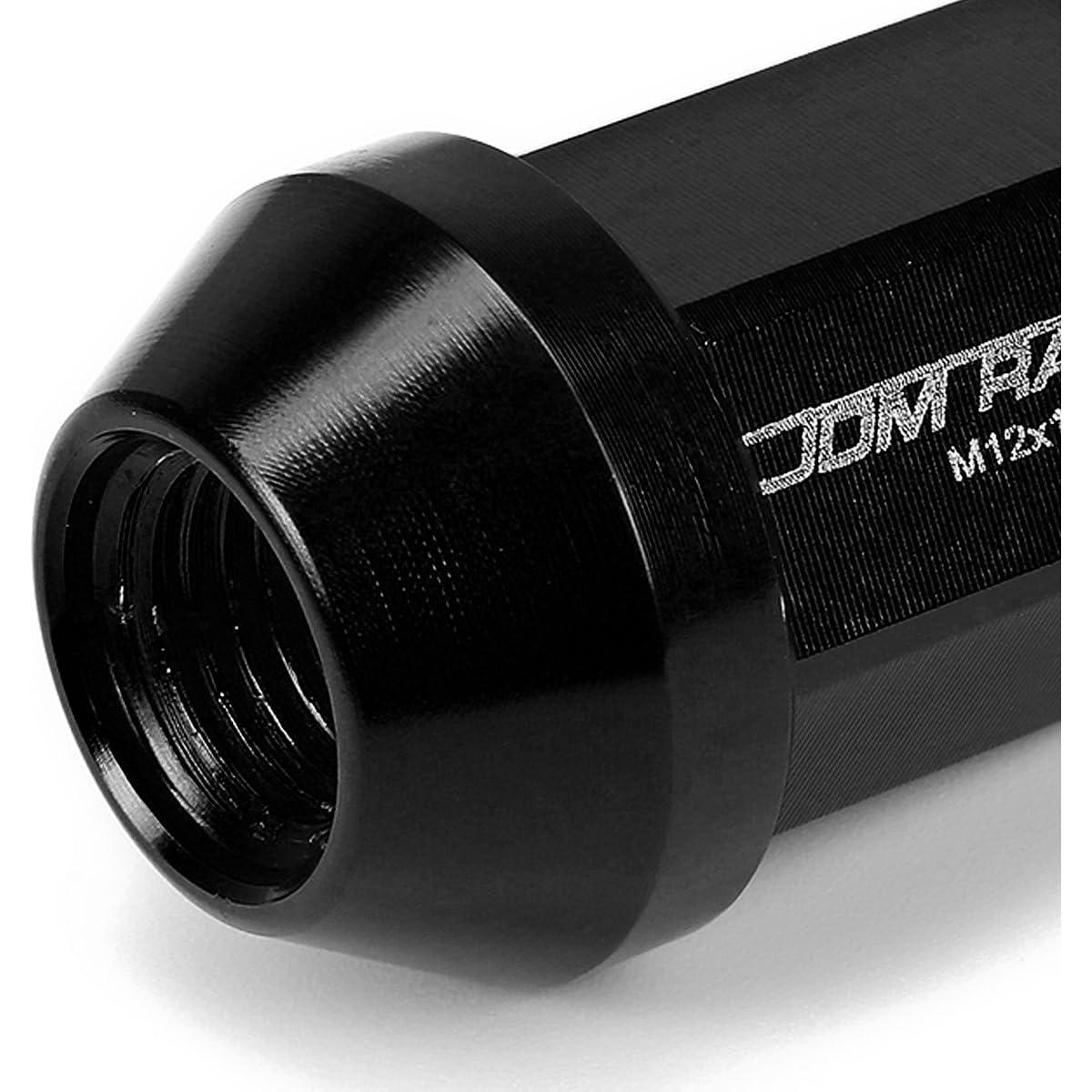 Tuercas de Rueda DNA MOTORING M12 x 1.25 20 Pcs Negro