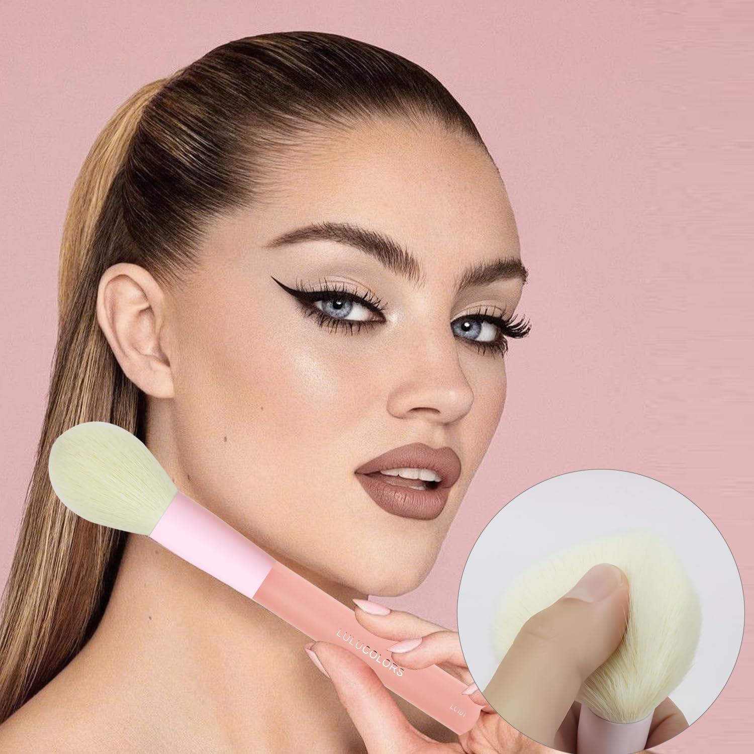 Juego de Brochas de Maquillaje 18 Piezas LULUCOLORS Multicolor