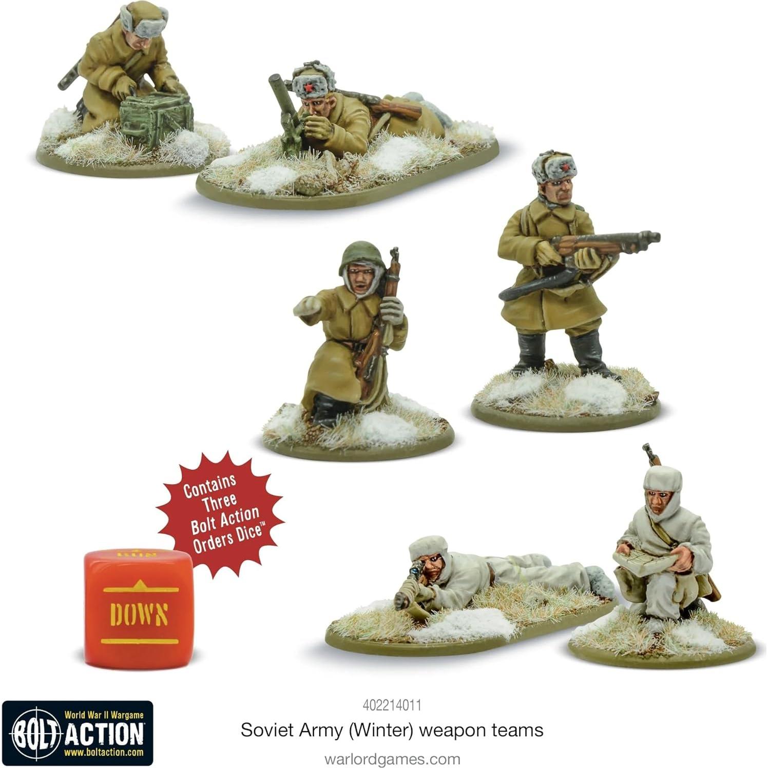 Ejército Soviético Warlord Games Bolt Action 1:56 Figuras