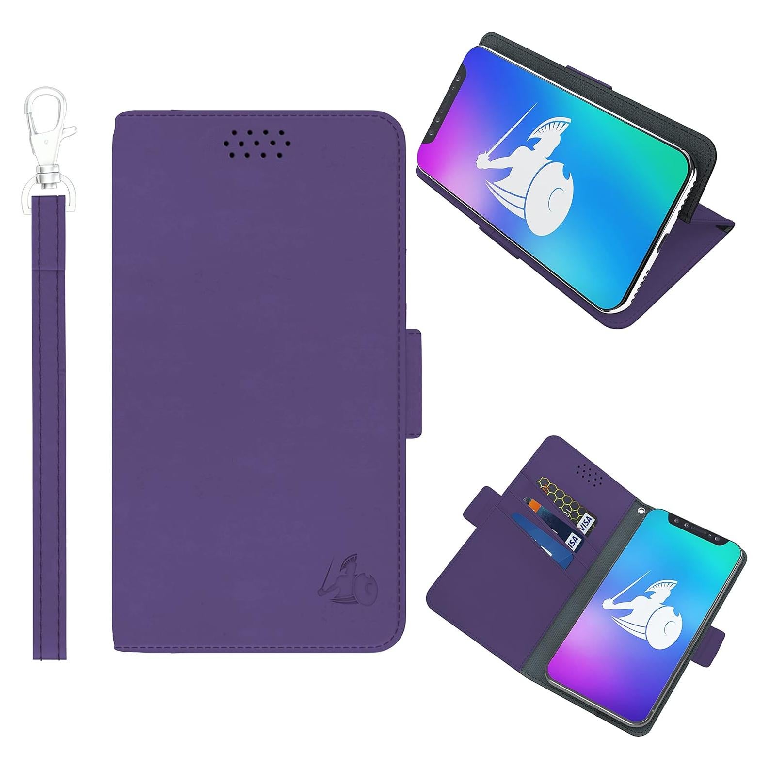 DefenderShield Funda Bloqueadora EMF para Smartphone - Púrpura