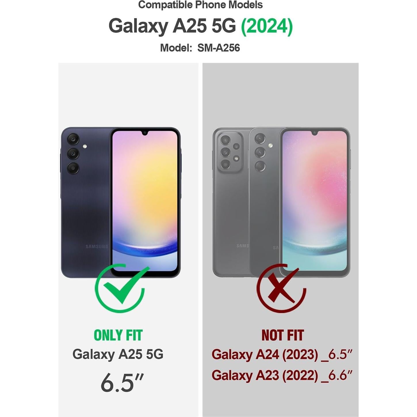 Funda Poetic Revolution para Samsung Galaxy A25 5G, Negra