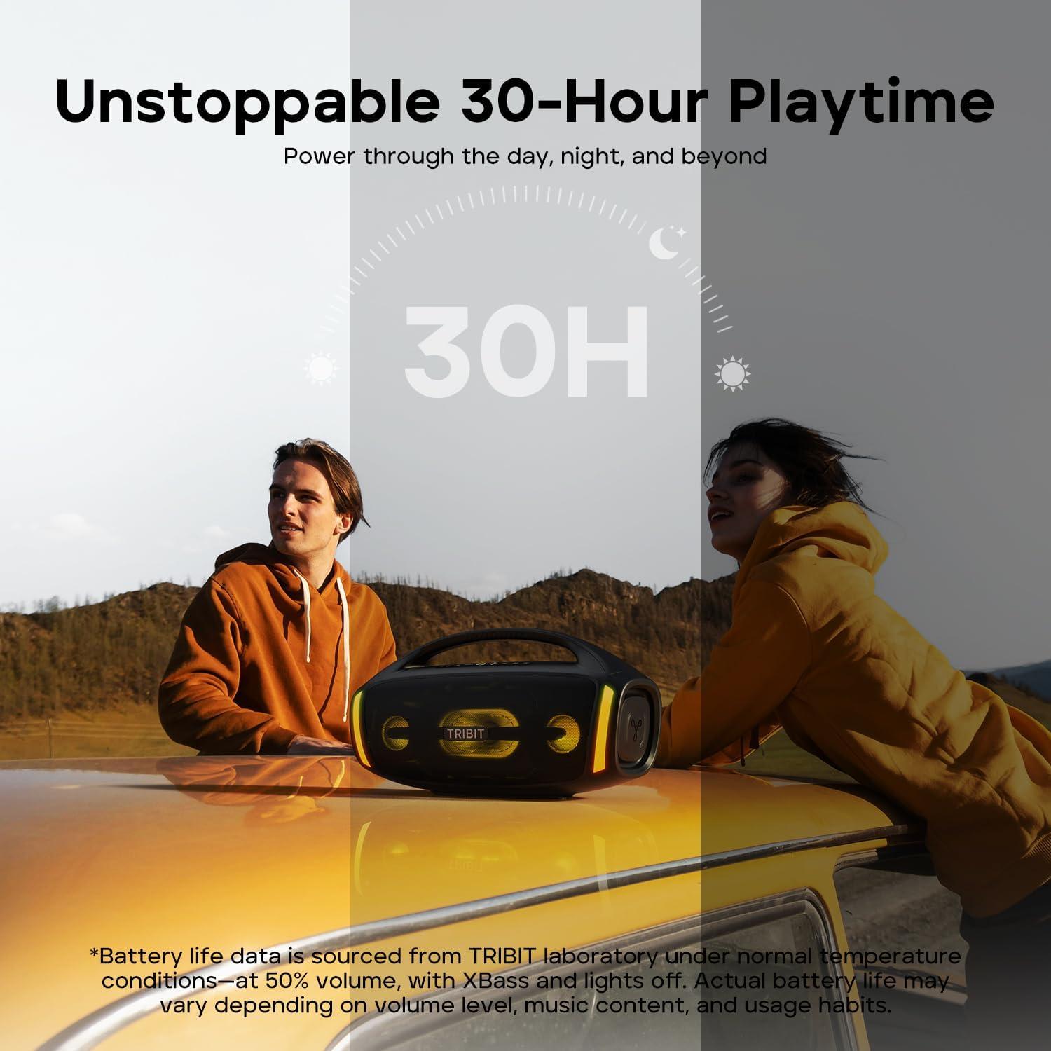 Altavoz Bluetooth Tribit StormBox Blast 2 200W Portátil