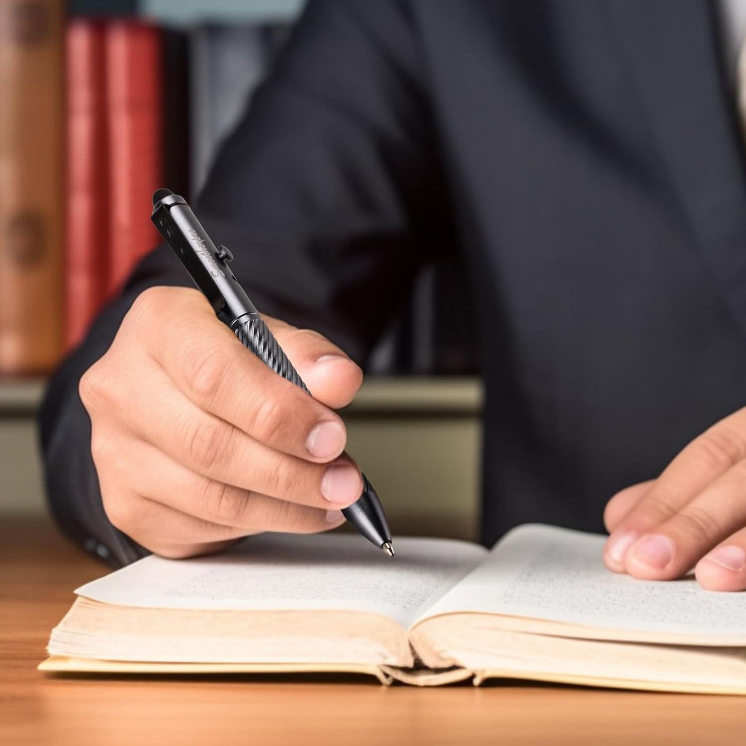 Bolígrafo SMOOTHERPRO con stylus y recargas Parker gris