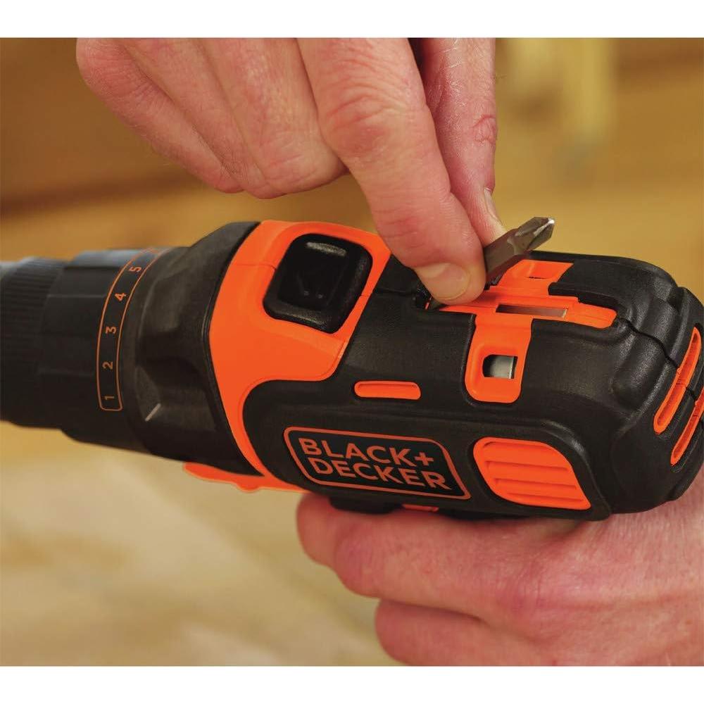 Taladro Destornillador Inalámbrico BLACK+DECKER 20V MAX