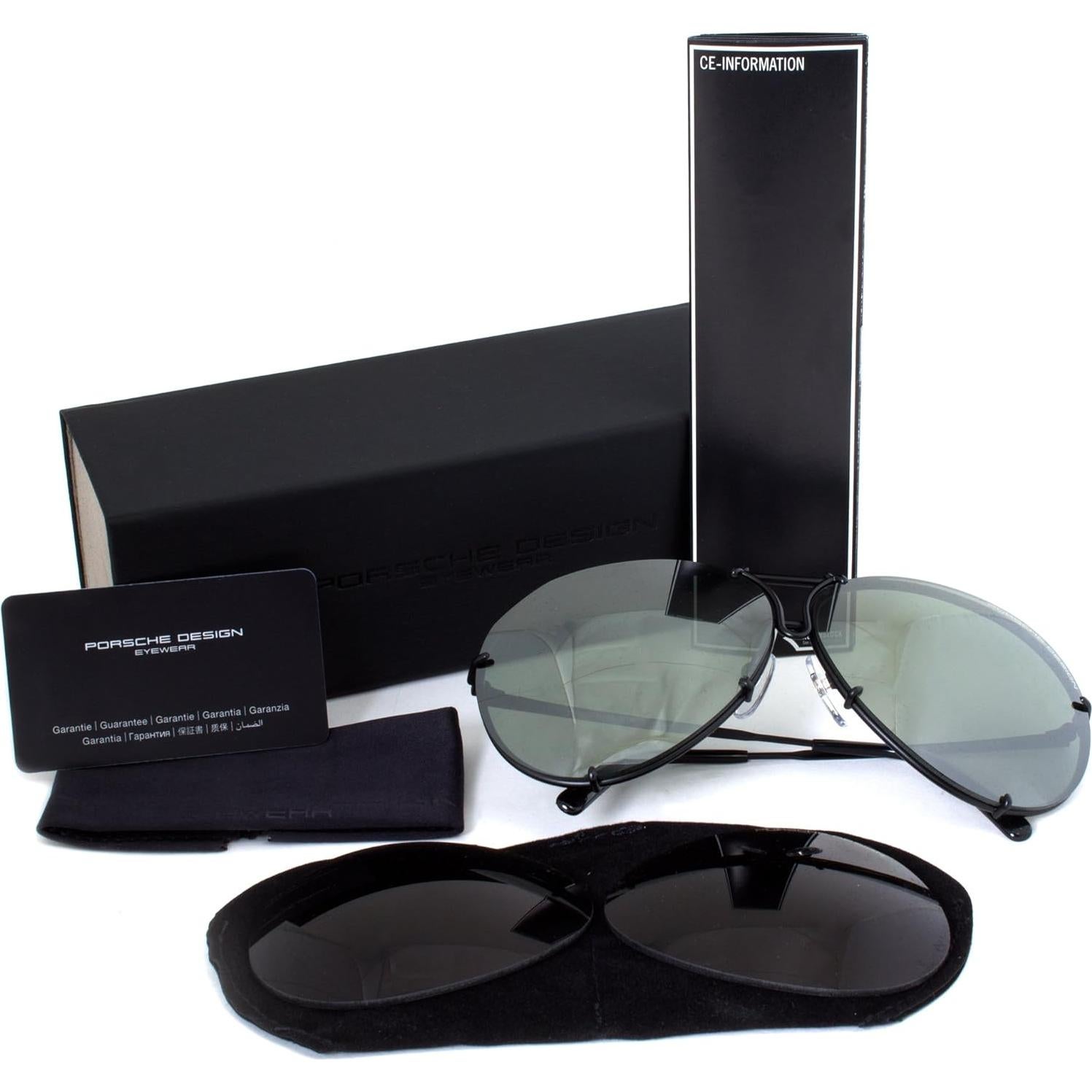 Gafas de sol aviador Porsche Design P8478 para mujer 63mm