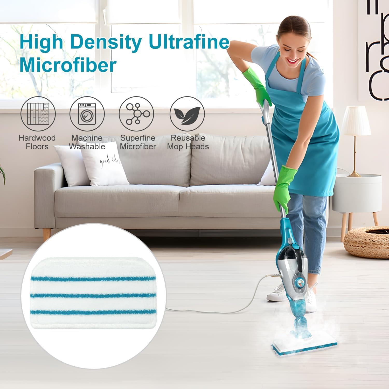 Almohadillas de Mopa a Vapor GFRED para Black+Decker 4 Pzas