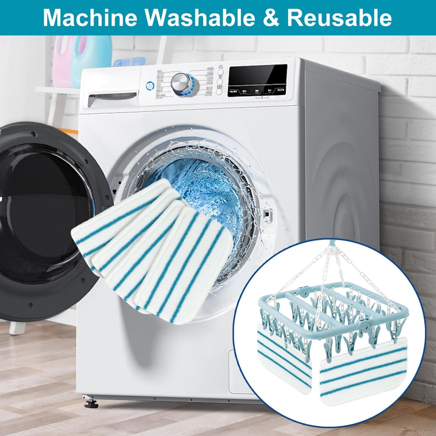 Almohadillas de Mopa a Vapor GFRED para Black+Decker 4 Pzas