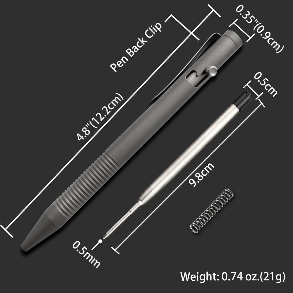 Bolígrafo Cool Hand Titanio 12.2 cm Recargable Gris