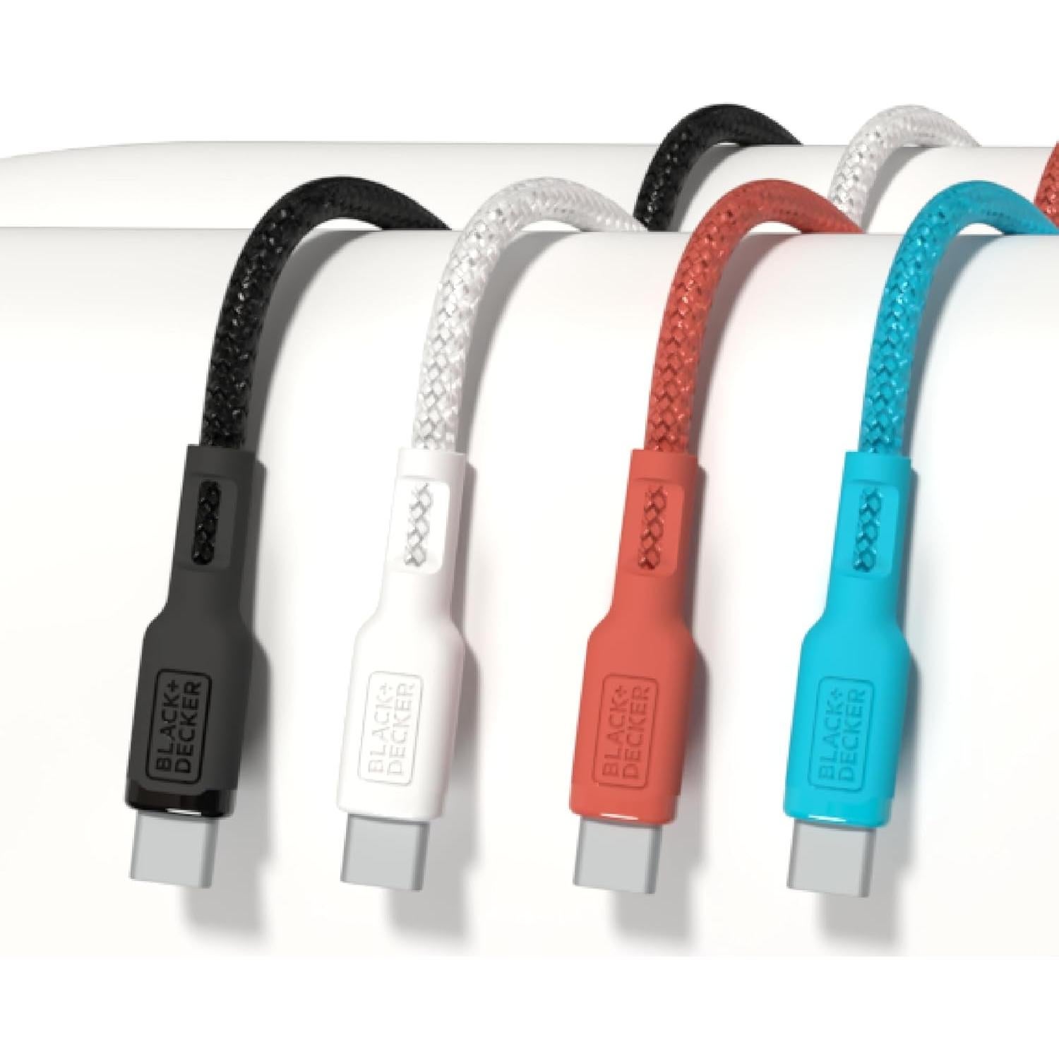 Cable de Carga Multi USB C Black+Decker 91 cm Rápido