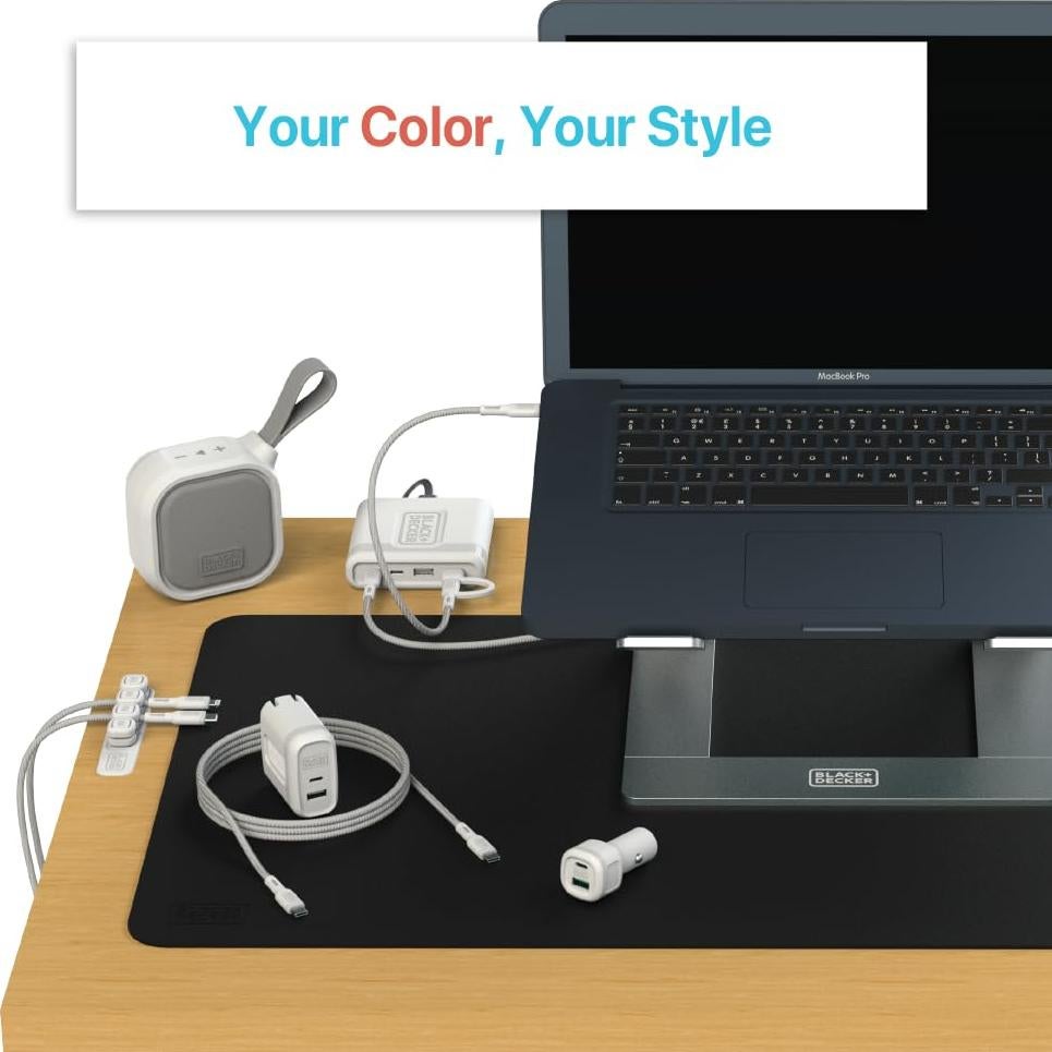 Cable de Carga Multi USB C Black+Decker 91 cm Rápido