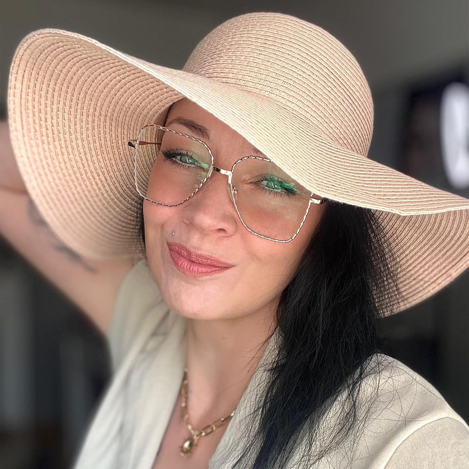 Gafas Aviador Zeelool Metal Bloqueadoras Luz Azul Oro