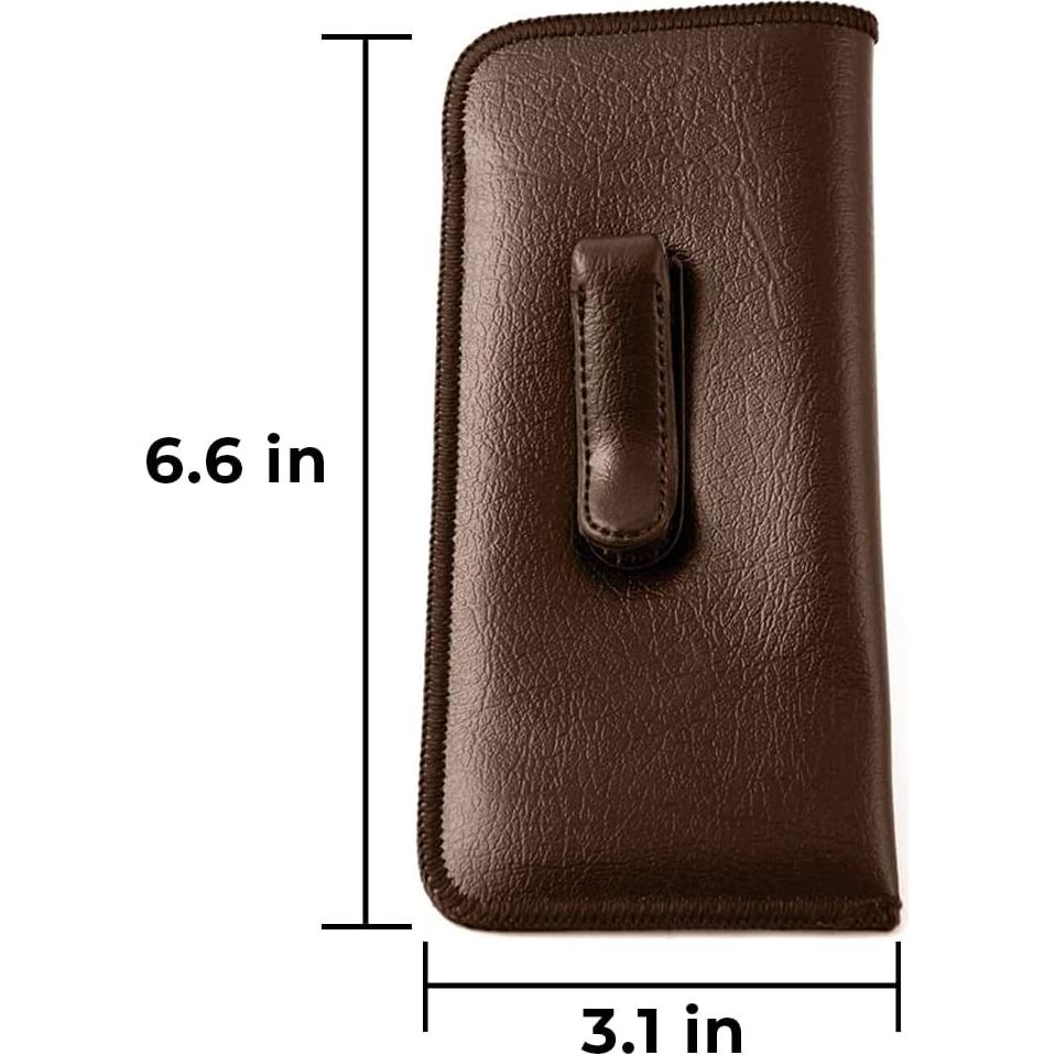 Funda para Gafas Calabria Soft Slip-In Cuero Sintético 4P