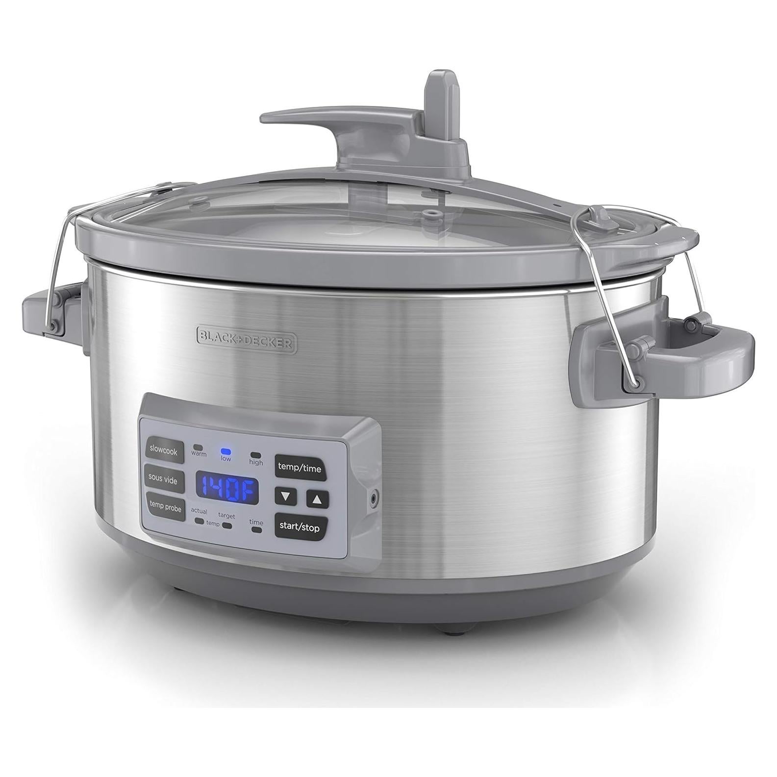 Olla Cocción Lenta BLACK+DECKER 7 Litros Digital Sous-Vide