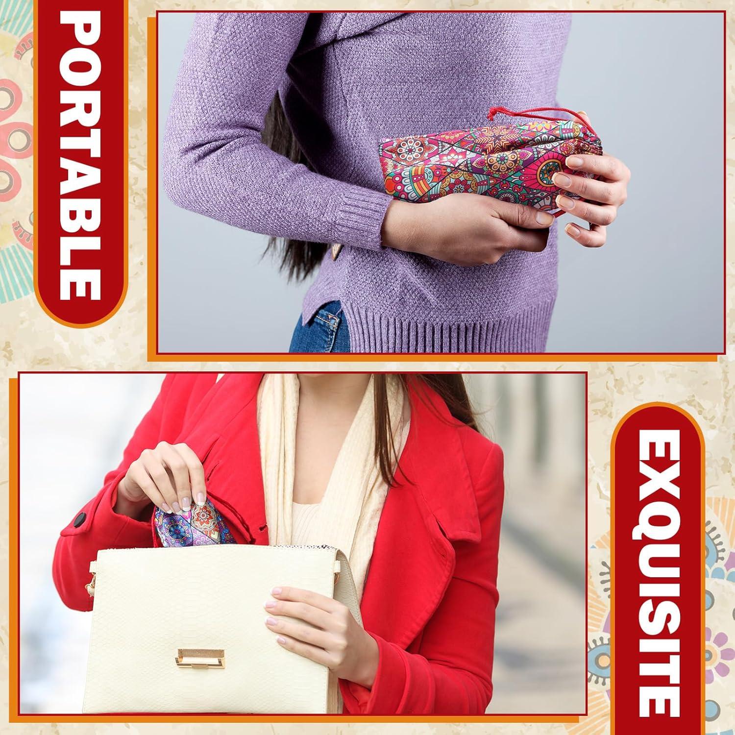 24 Fundas de Microfibra para Gafas de Sol Multicolor 18x9 cm