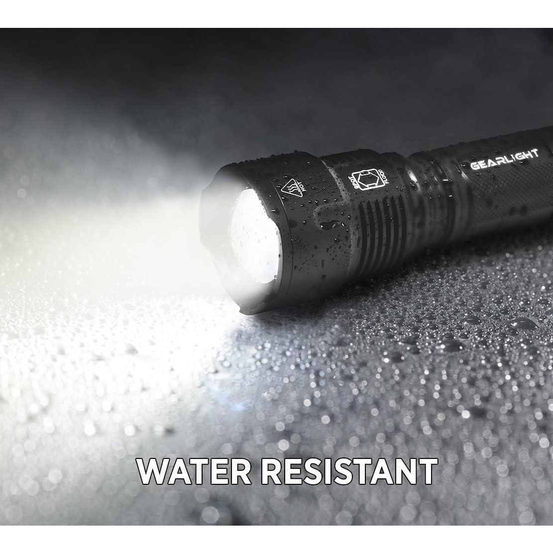 Linterna LED GearLight S1200 - 1200 Lúmenes, Resistente al Agua