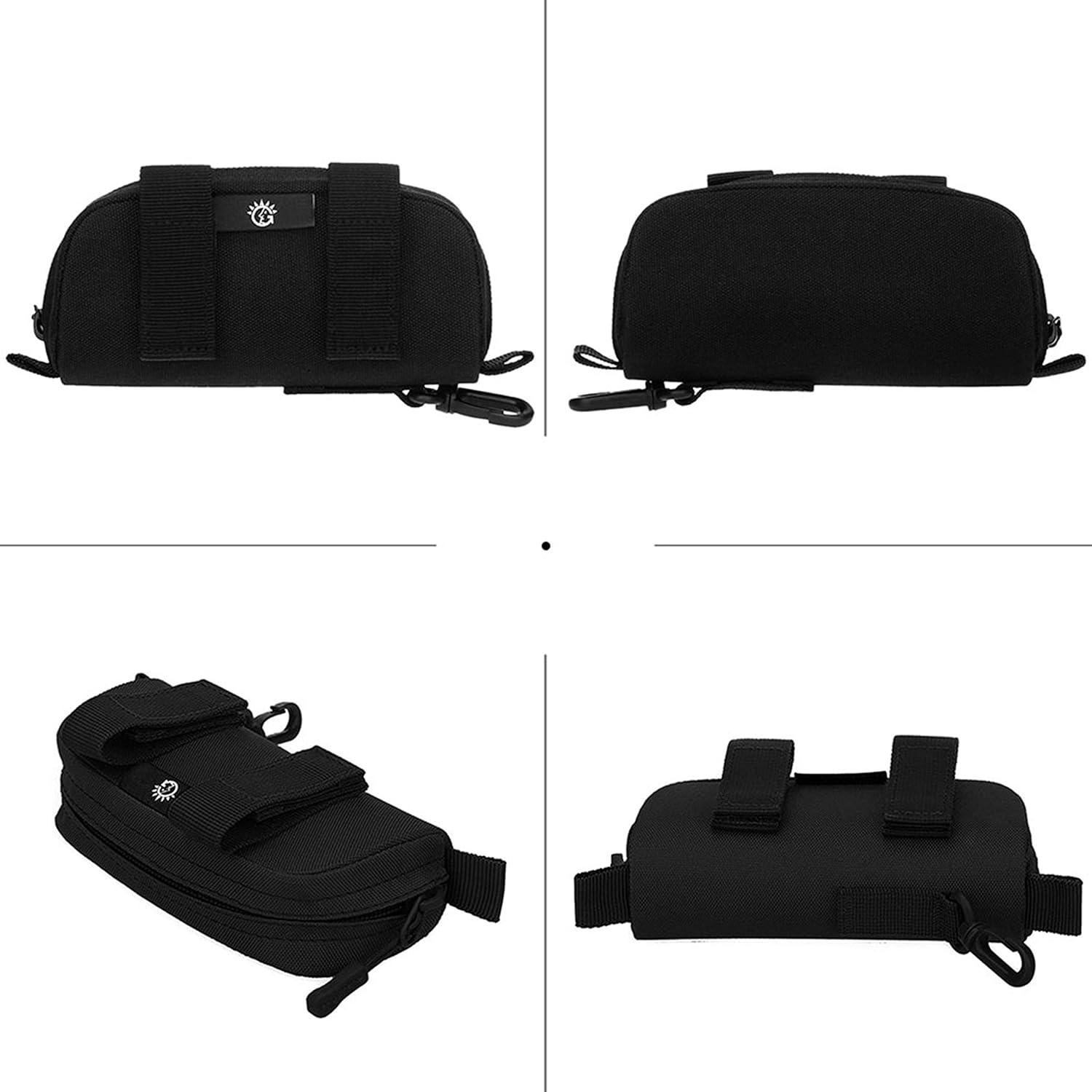 Estuche Duro Táctico para Gafas Huntvp Nylon 600D Negro