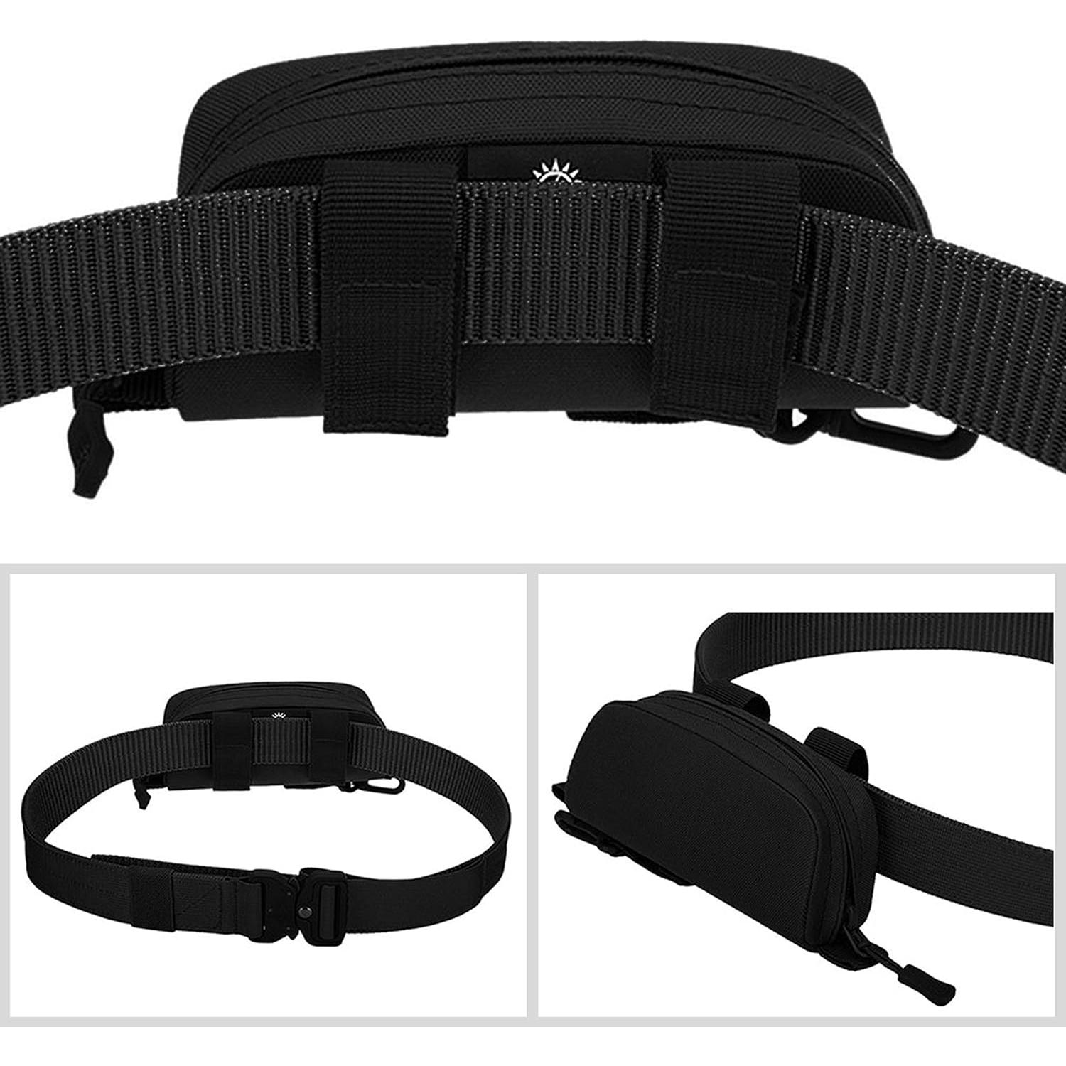 Estuche Duro Táctico para Gafas Huntvp Nylon 600D Negro