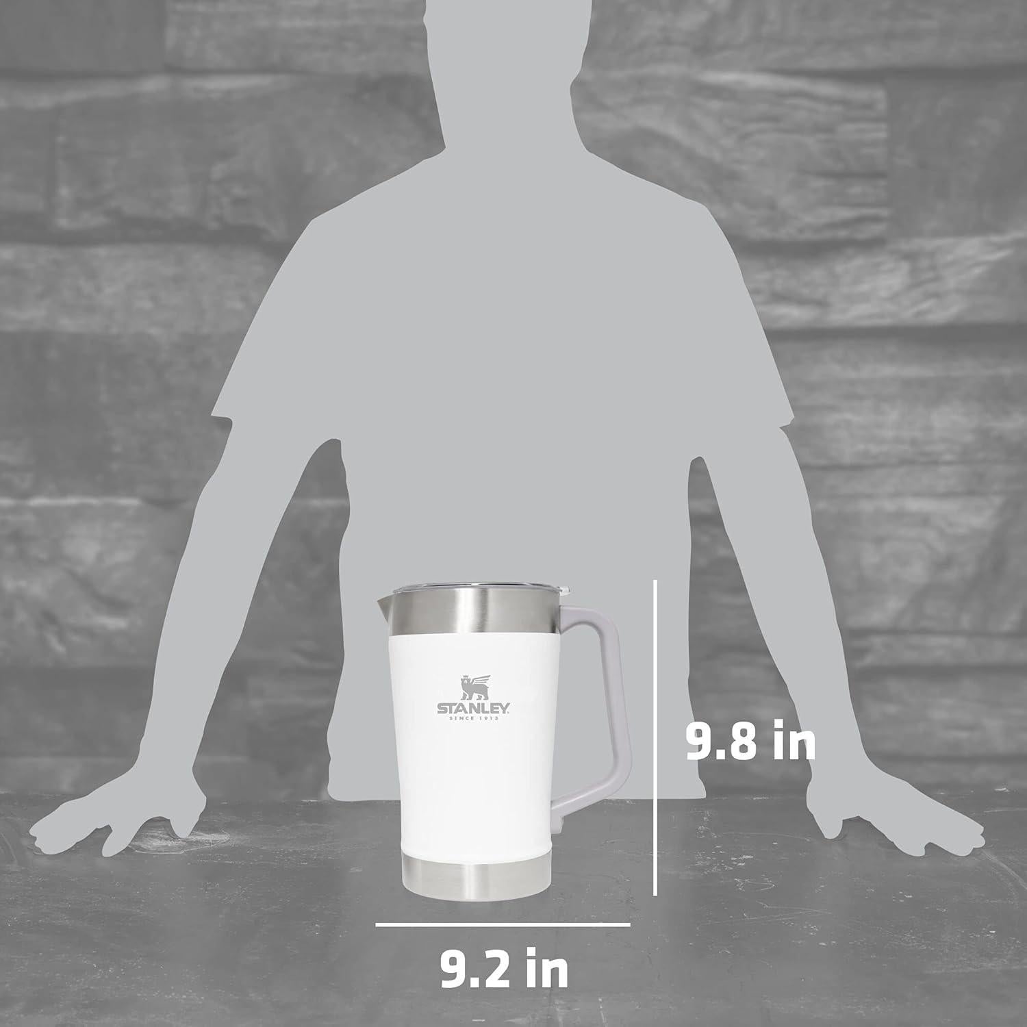 Jarra Stanley Stay-Chill 1.89 L | Acero inoxidable con tapa