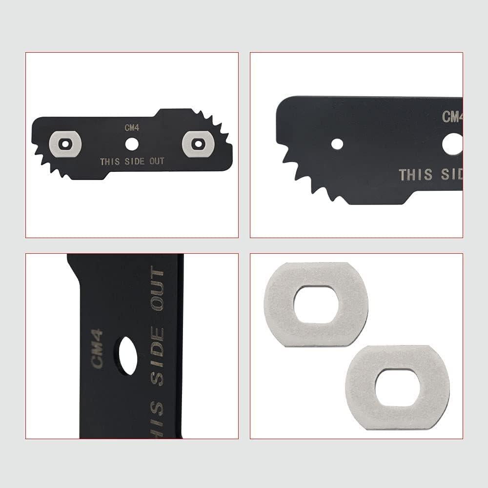 Juego de 2 cuchillas EB-007 Black+Decker 19,05 cm alta resistencia