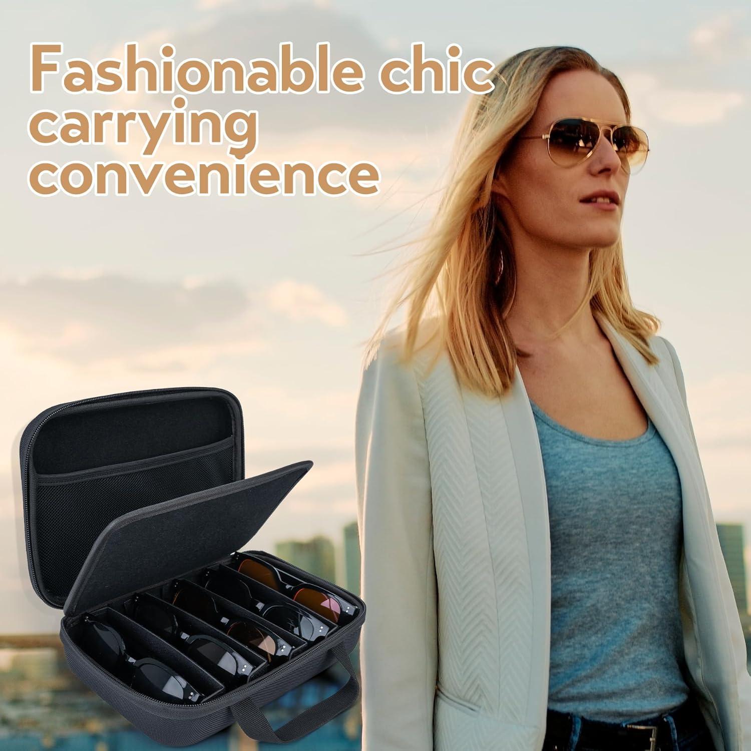 Estuche Duro Organizador de Gafas de Sol Ray-Ban 5 Pares