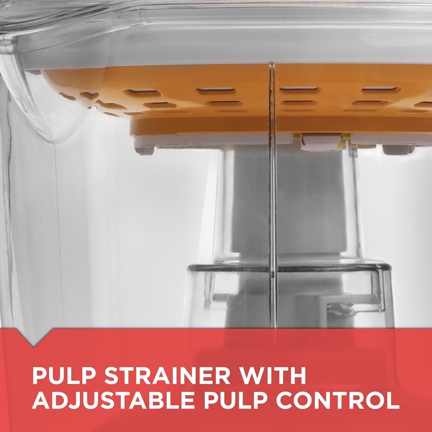 Exprimidor Eléctrico BLACK+DECKER CJ625 0.91kg Control Pulpa