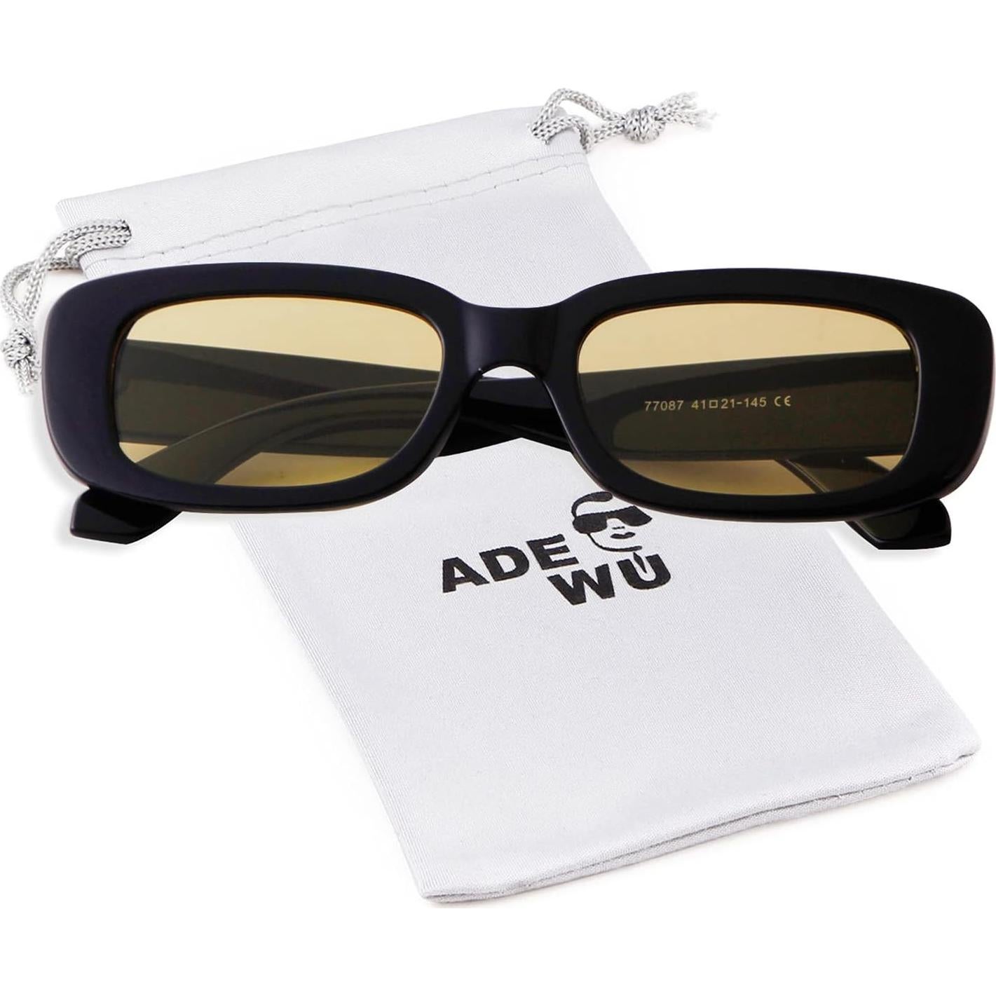 Gafas de sol rectangulares ADE WU unisex UV400