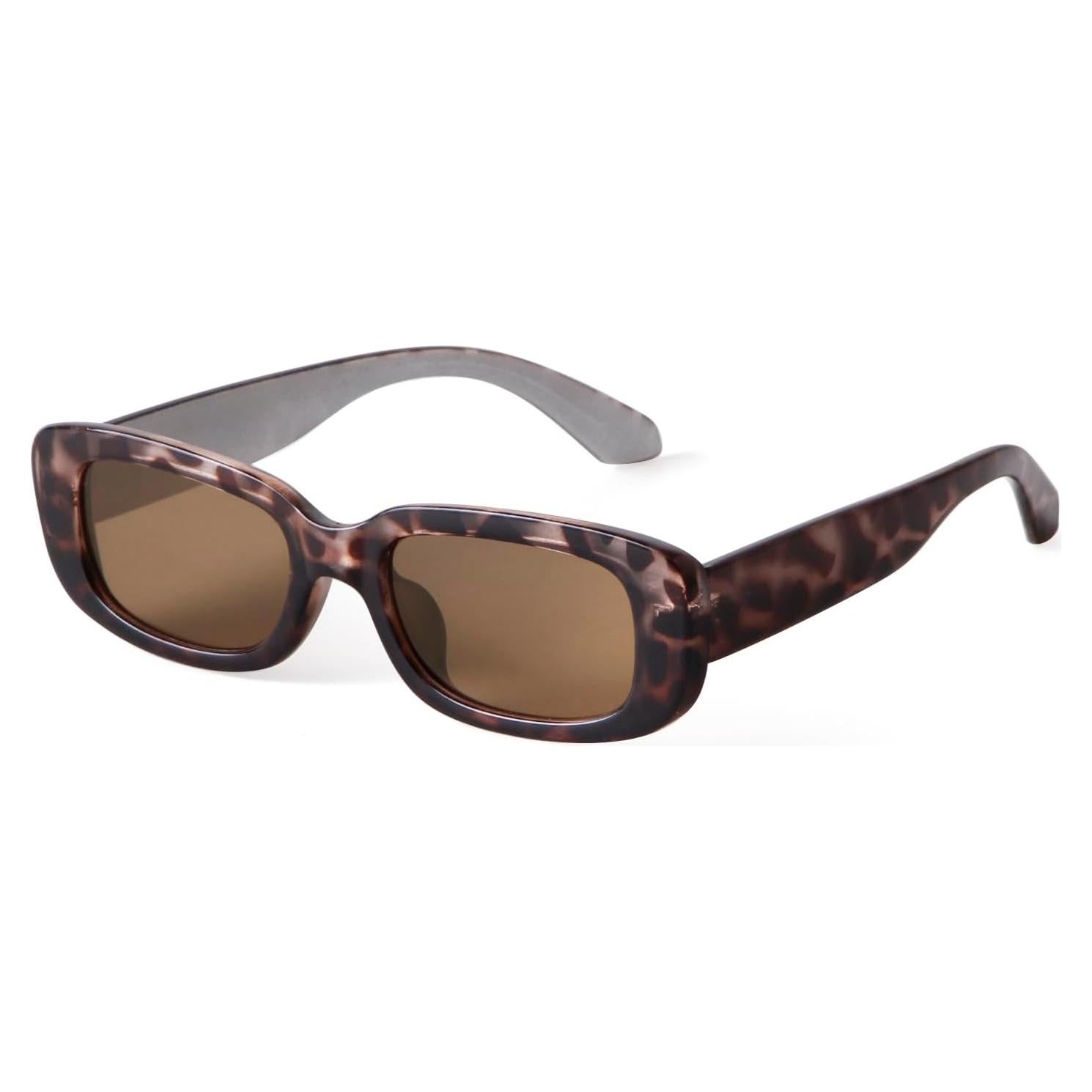 Gafas de sol rectangulares ADE WU unisex retro 90s UV400