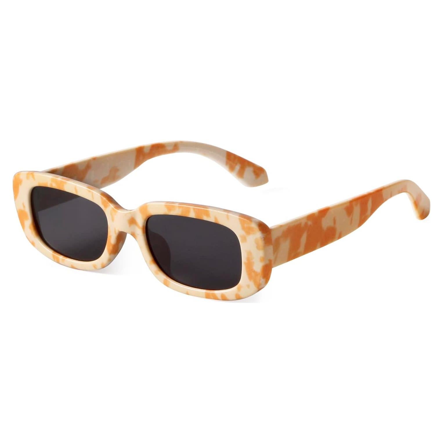Gafas de sol rectangulares ADE WU unisex retro 90s UV400