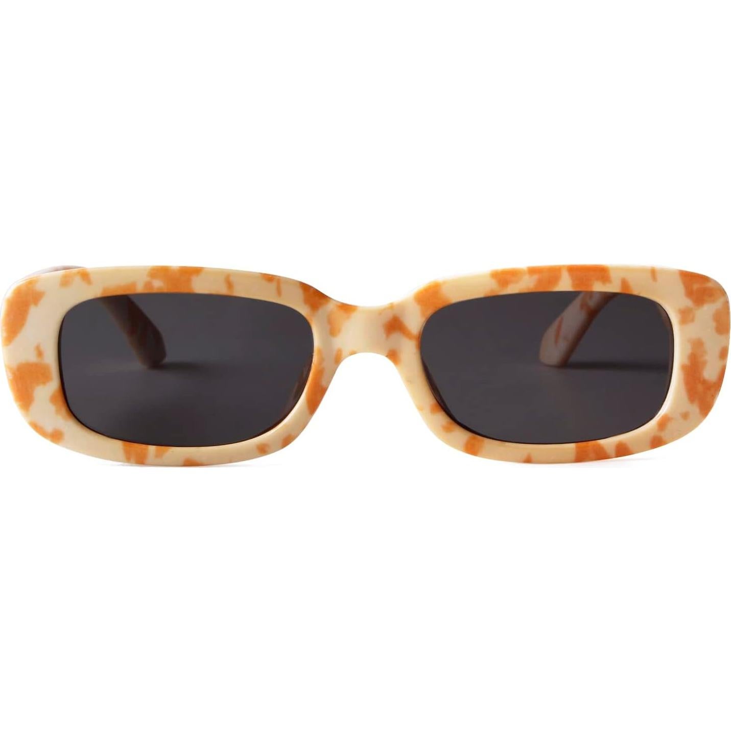 Gafas de sol rectangulares ADE WU unisex retro 90s UV400