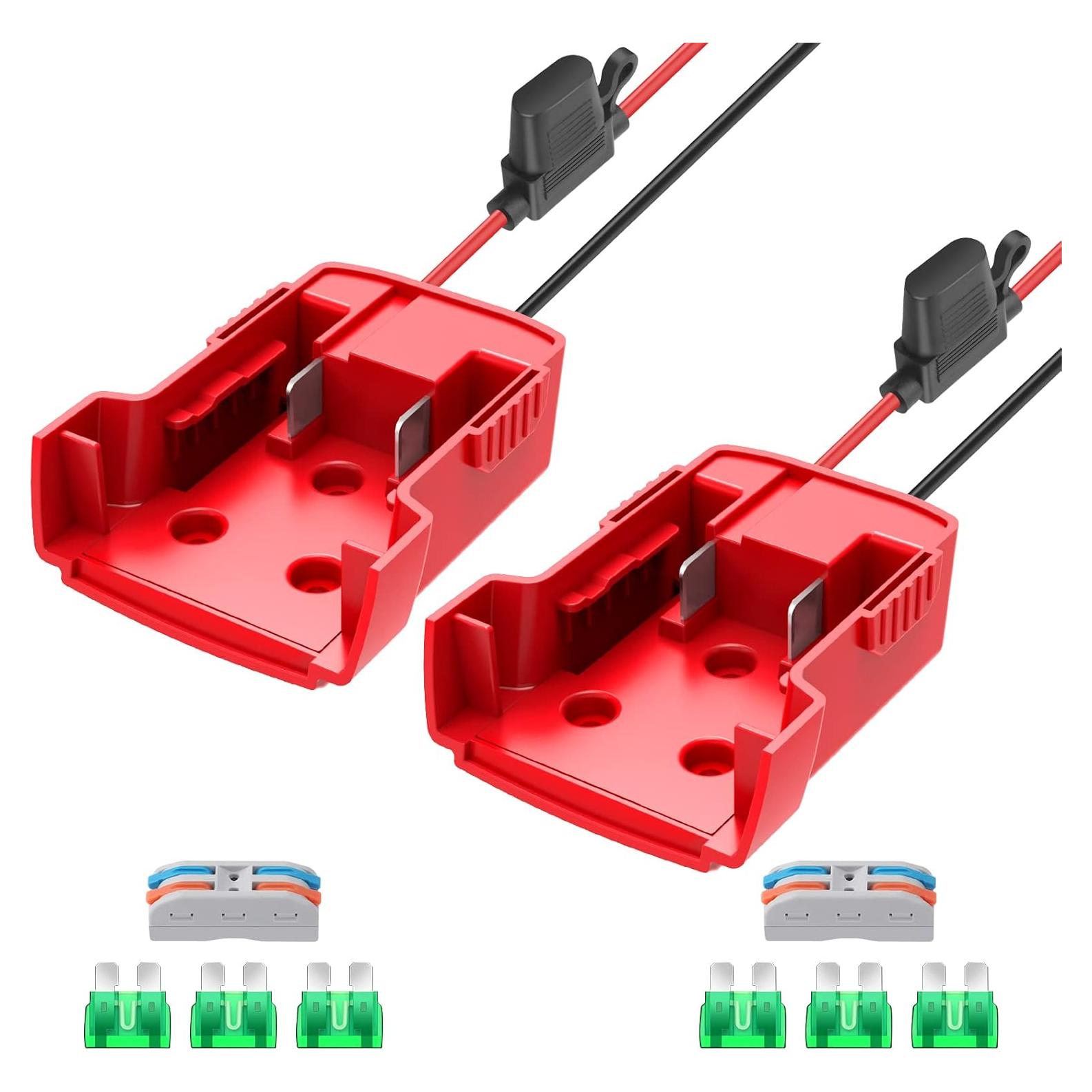 Adaptador de Rueda de Poder CHoiKWong 2 Paquetes 18V