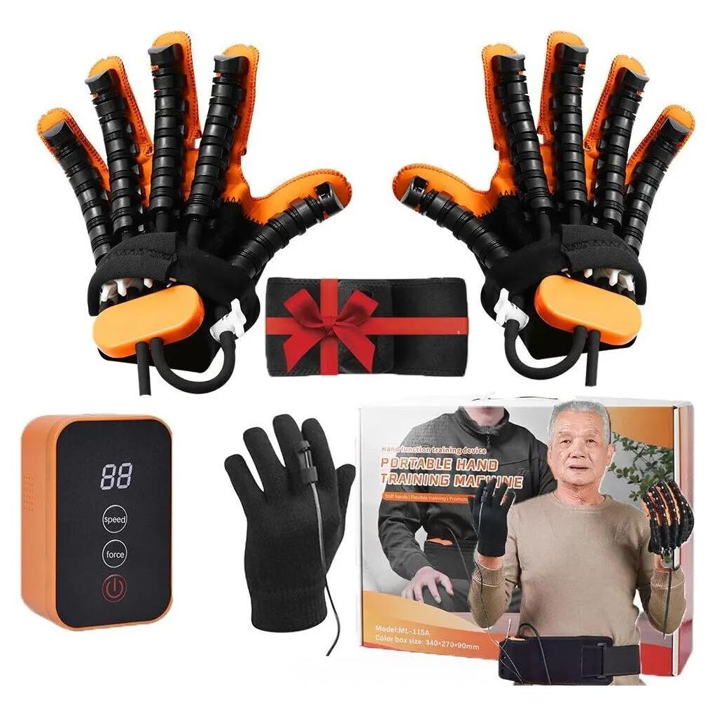 Guantes de Rehabilitación Robotizados BY-TechSphere Izquierda+Derecha M