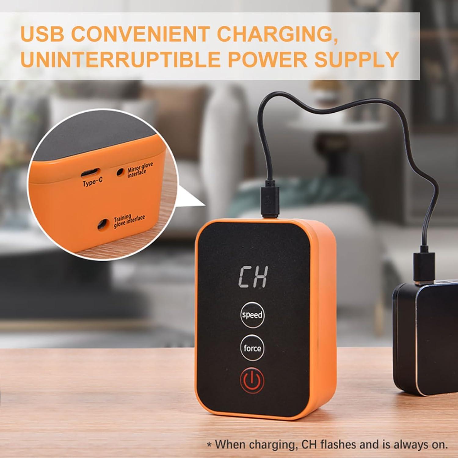 Guantes de Rehabilitación Robotizados BY-TechSphere Izquierda+Derecha M