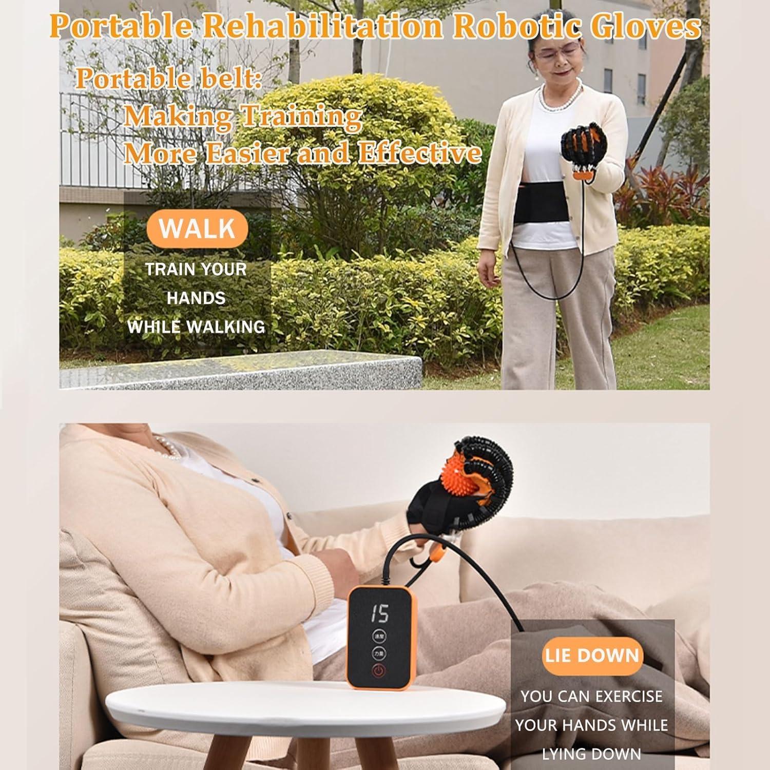 Guante Robótico de Rehabilitación Hocozyme Izquierda+Derecha S