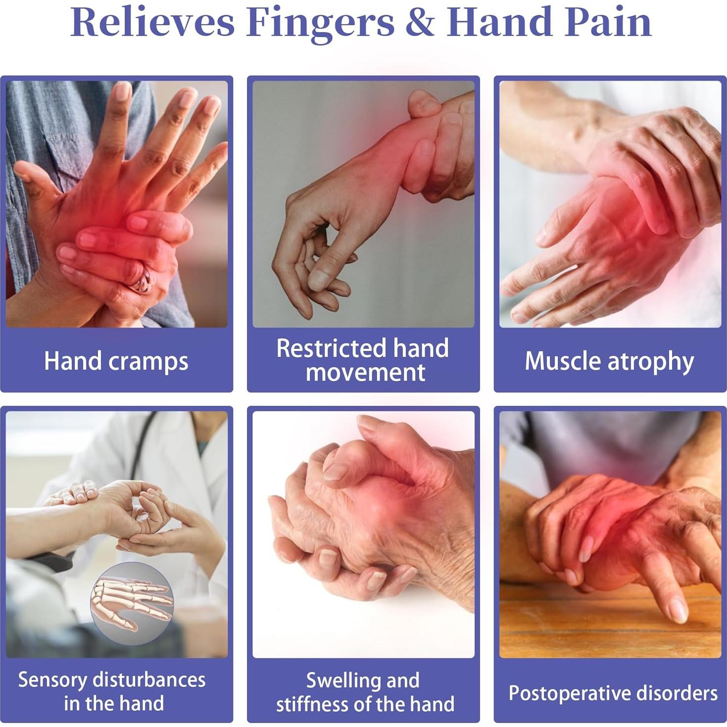 Guantes de Rehabilitación Robotizados - Flexión 5 Modos - S