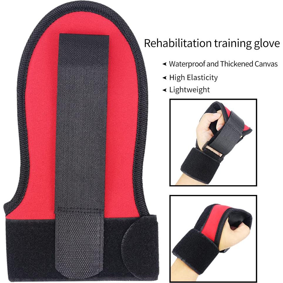 Guantes de Rehabilitación Meetcare para Dedos Rojos