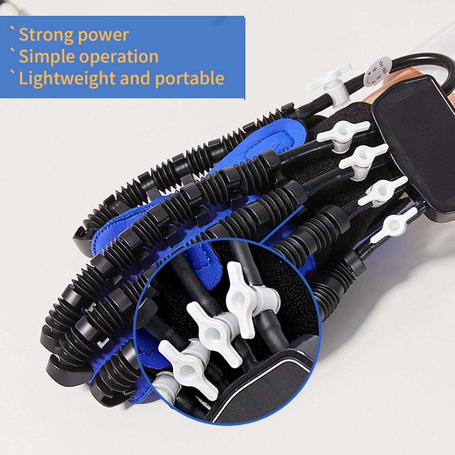 Guantes de Rehabilitación Fockety, Ejercitador Eléctrico de Dedos