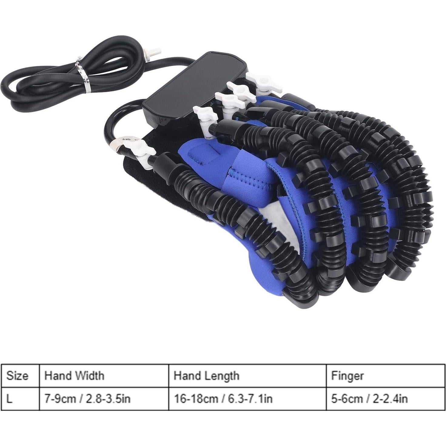 Guantes de Rehabilitación Fockety, Ejercitador Eléctrico de Dedos