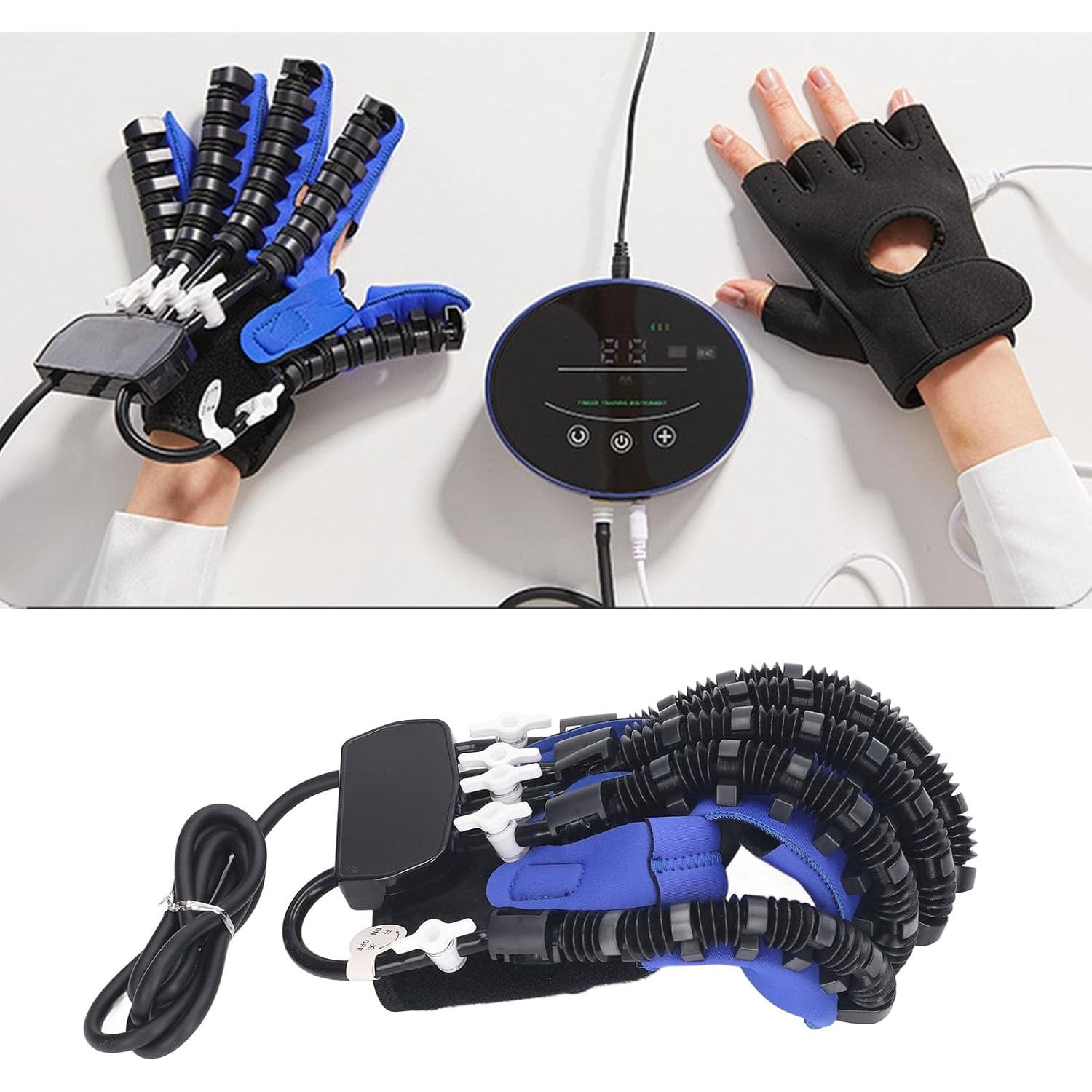 Guantes de Rehabilitación Fockety, Ejercitador Eléctrico de Dedos